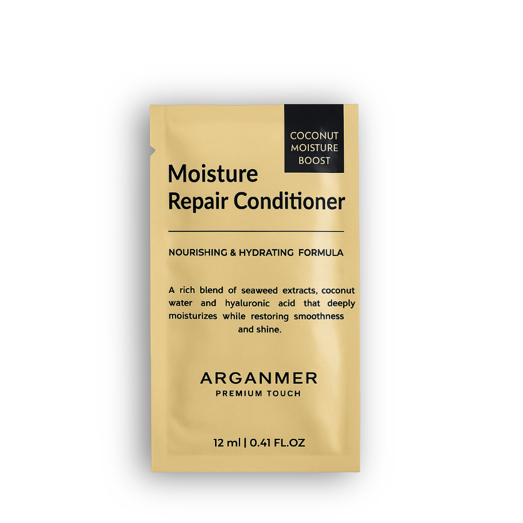 Arganmer Moisture Repair gilaus drėkinimo kondicionierius, 12ml - mėginukas