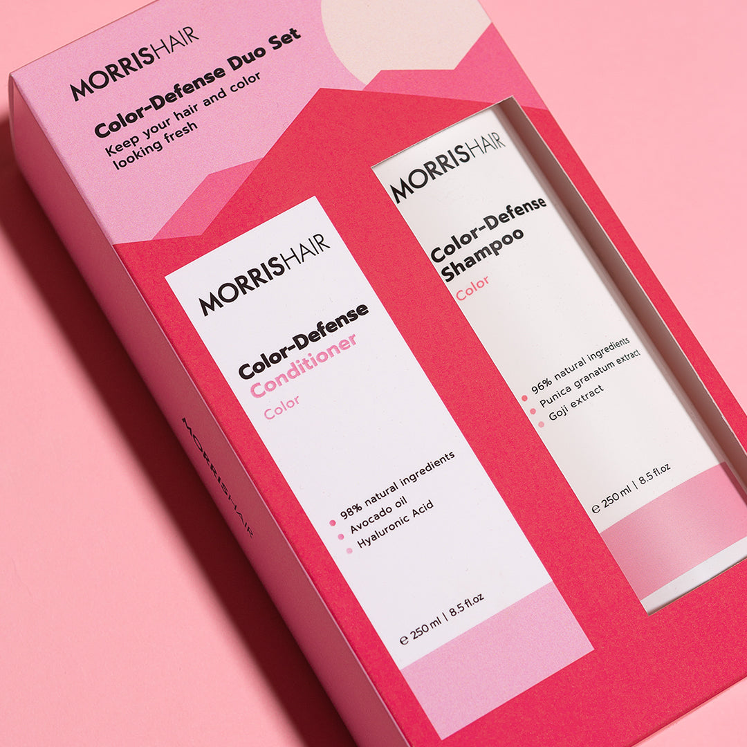 MorrisHair Color Defense Synergy rinkinys dažytiems plaukams 1000ml+1000ml