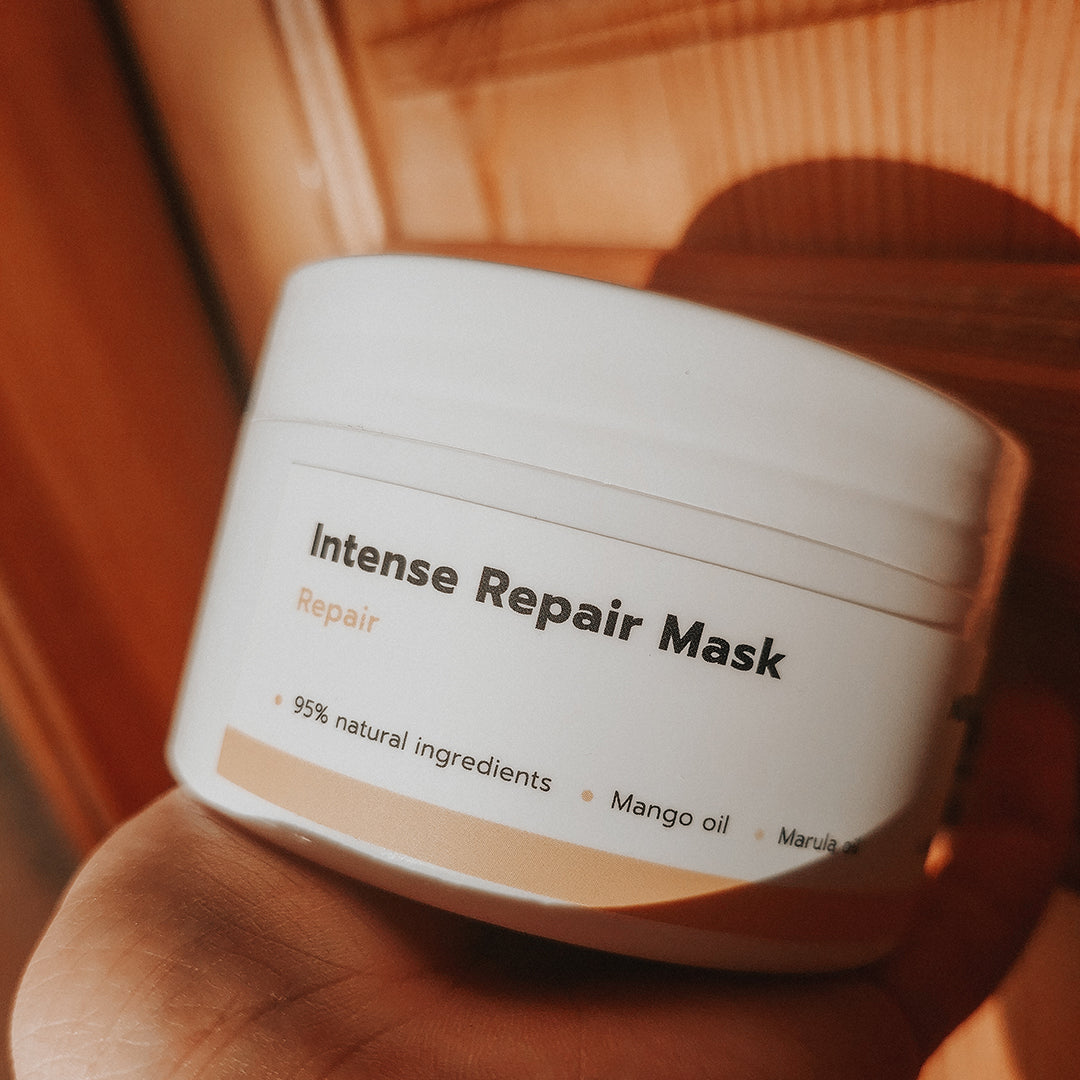 MorrisHair Intense Repair atkuriančių kaukių rinkinys 200ml+200ml