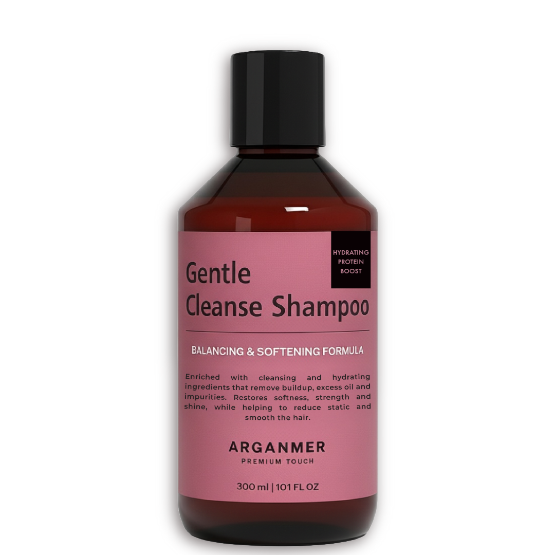 Arganmer Gentle Cleanse švelnus giliai valantis šampūnas, 300ml