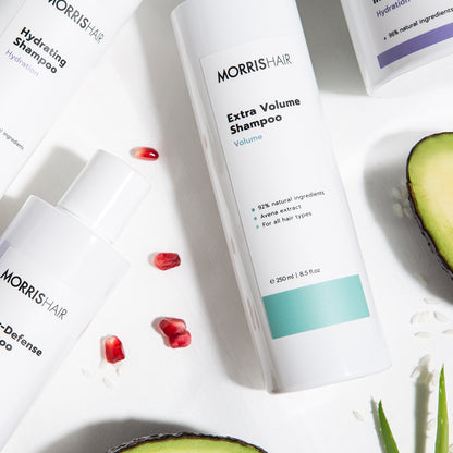 MorrisHair Extra Volume apimties suteikiantis šampūnas 100 ml