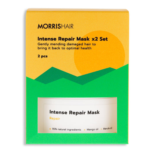 MorrisHair Intense Repair atkuriančių kaukių rinkinys 200ml+200ml