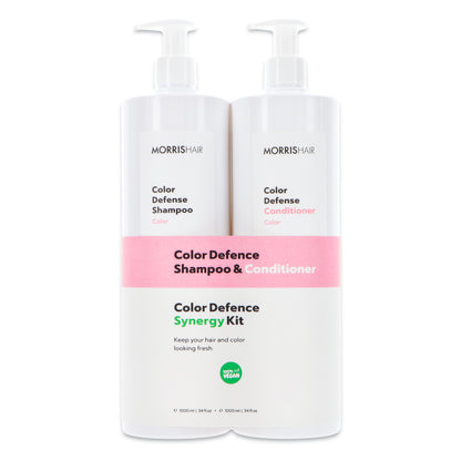 MorrisHair Color Defense Synergy rinkinys dažytiems plaukams 1000ml+1000ml