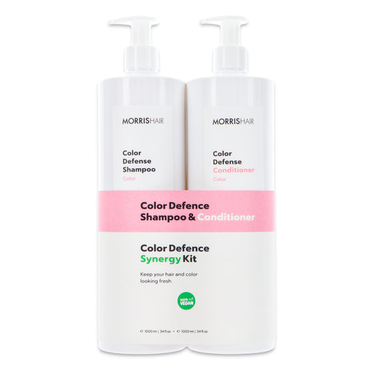 MorrisHair Color Defense Synergy rinkinys dažytiems plaukams 1000ml+1000ml