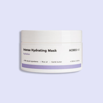 MorrisHair Hydrating intensyviai drėkinanti plaukų kaukė 200 ml