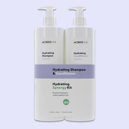 MorrisHair Hydrating Synergy drėkinantis rinkinys 1000ml+1000ml