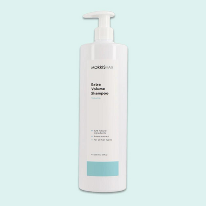 MorrisHair Extra Volume apimties suteikiantis šampūnas 1000 ml